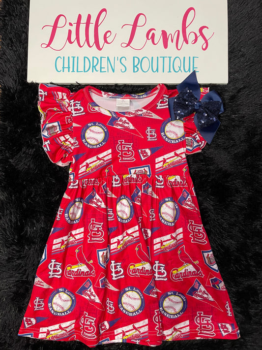 Red Cardinals Dress