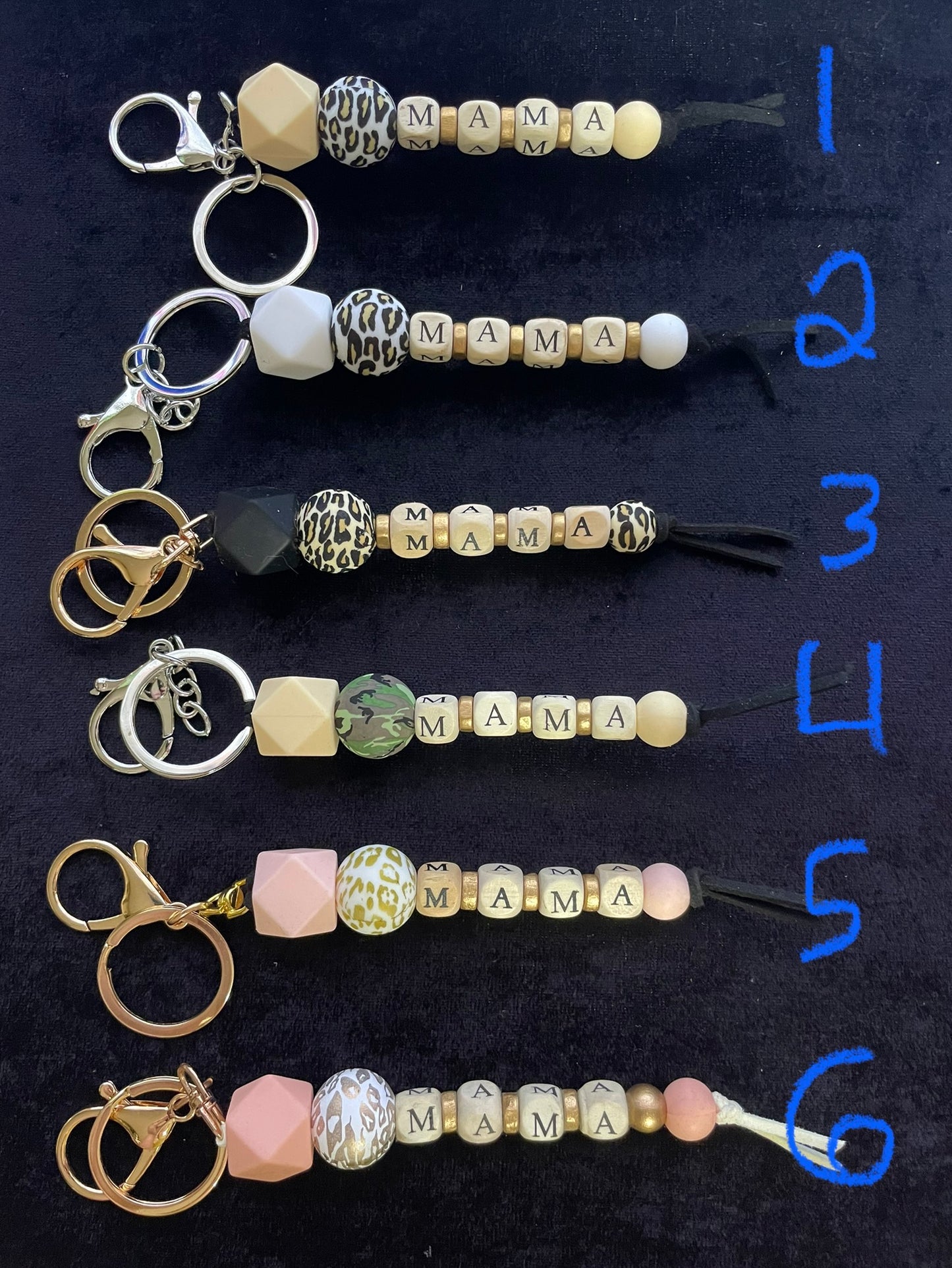 Mama Key Chain Assorted (See Pictures)