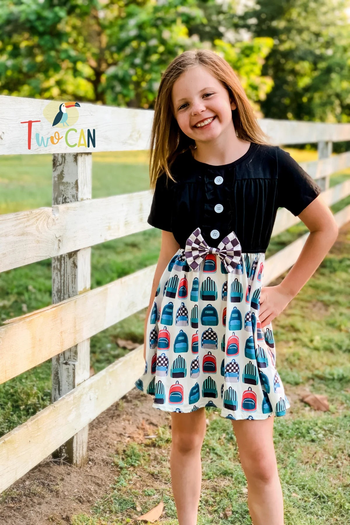 Two can school dress new