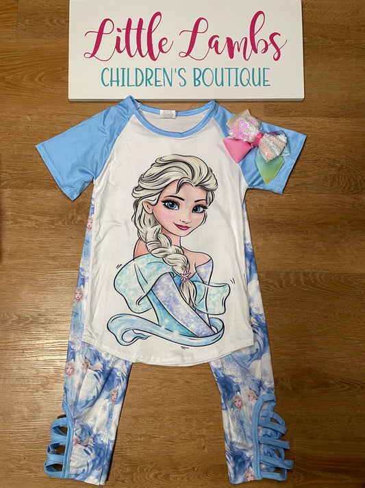 Frozen Shirt and Leggings set