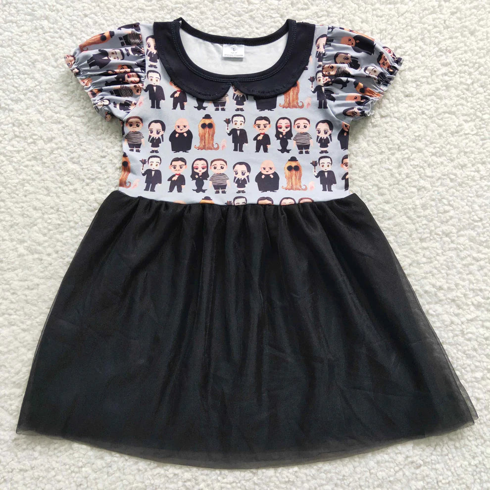 Aadam family dress with collar