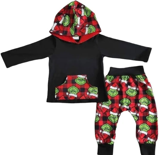 Plaid Mean Green one hoodie Christmas’s
