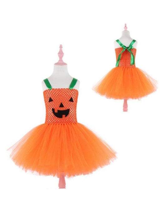 Pumpkin Tulle Dress
