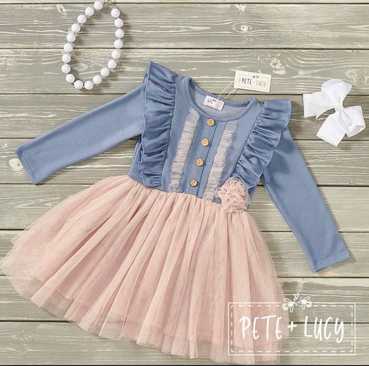 Pete and Lucy- Pink Blush All Things Tulle Dress