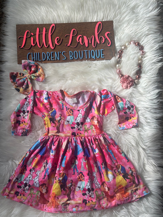 Princess long sleeve dress
