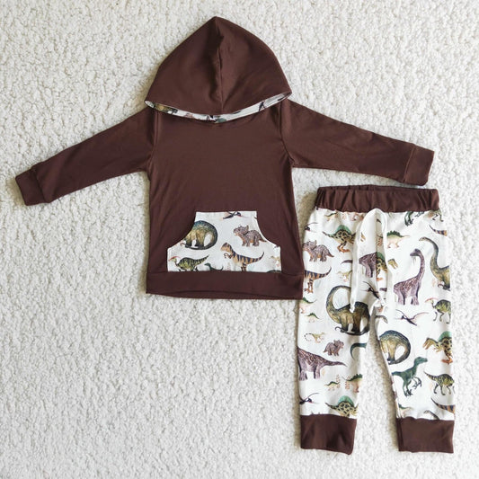 Boy’s Brown Dino