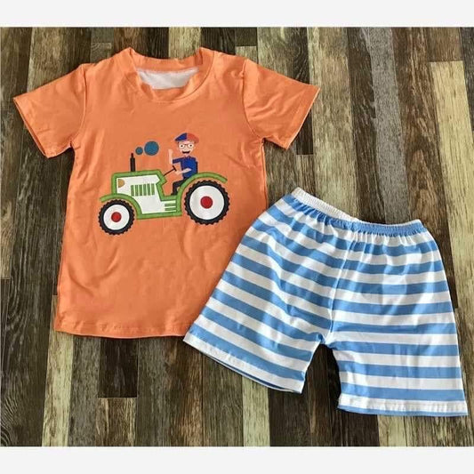 Boy’s Blippi-short set