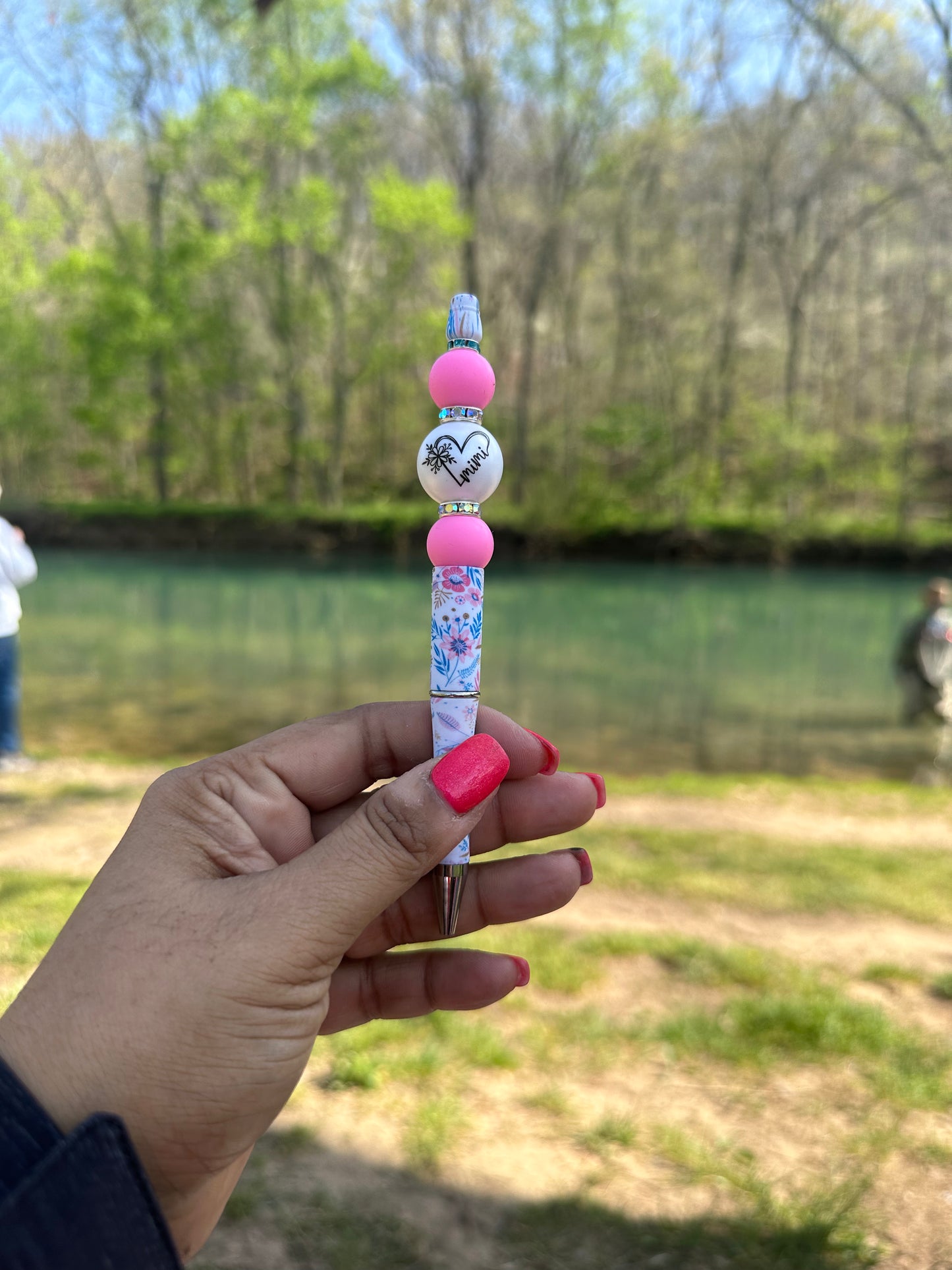 RTS pen - MIMI with pink and pen - flower