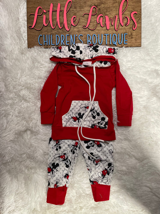 Mouse boy hoodie