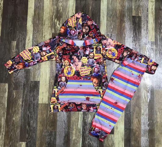 Chucky blood hoodie