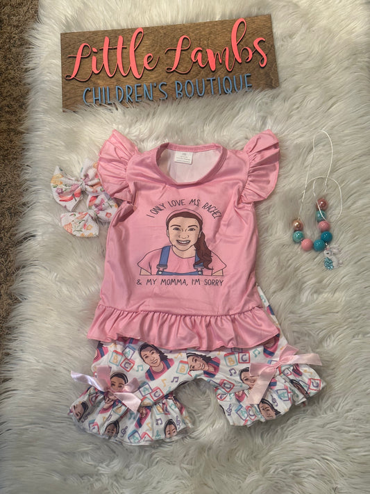 Ms Rachael short set custom
