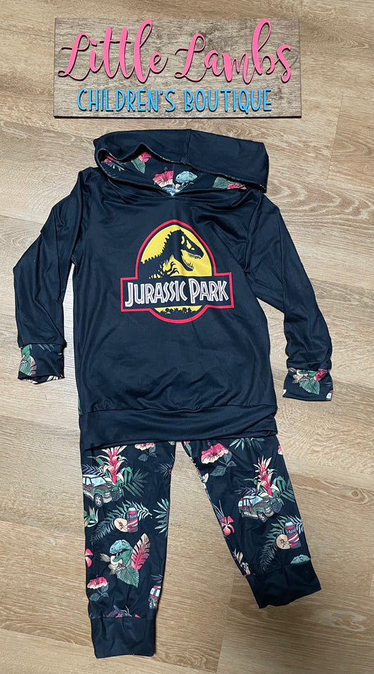 Jurassic Park hoodie Black