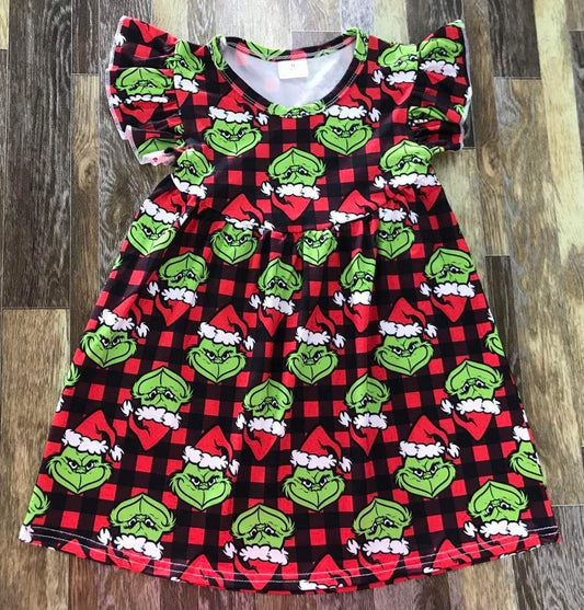 Grinch Christmas Dress