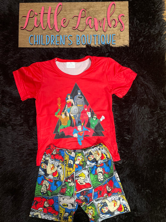 Boy’s DC Comic Short Set