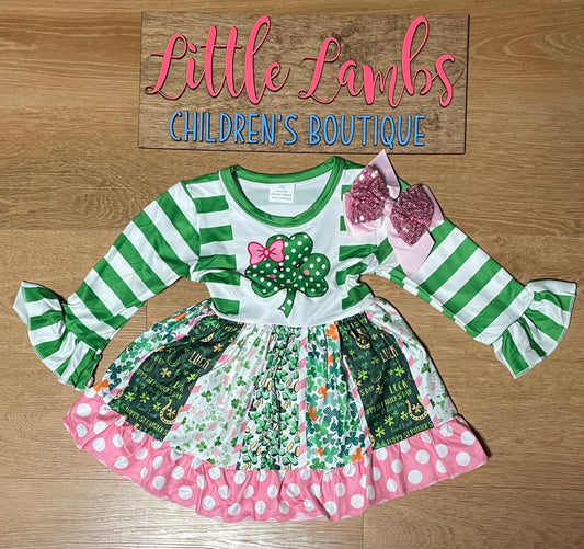 Saint Patrick’s Day Clover Dress