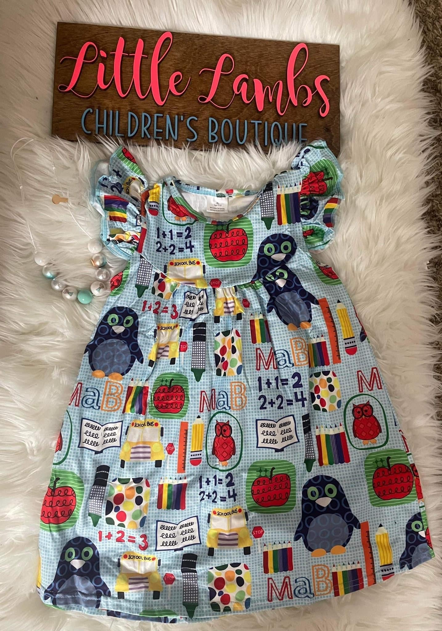 Dress school blue
