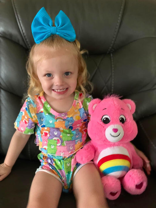 Care bear crop top set