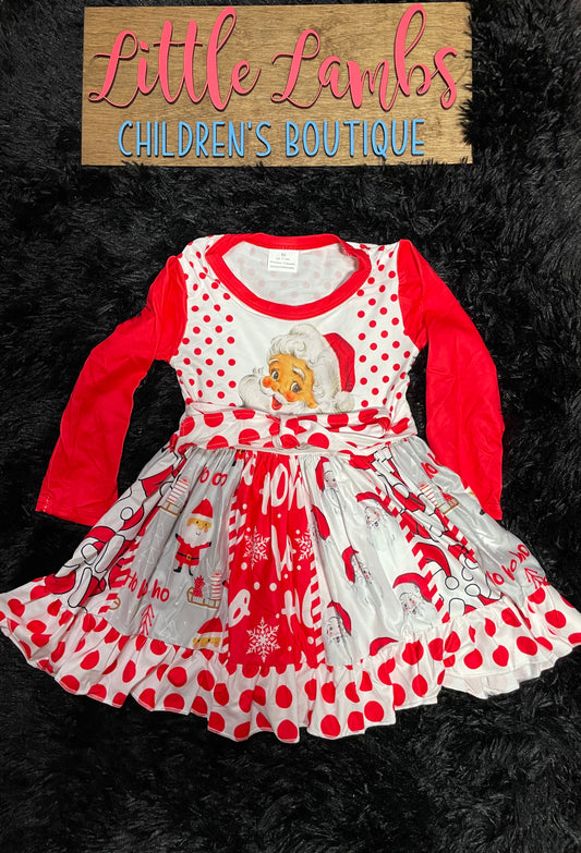 Christmas Santa flare dress
