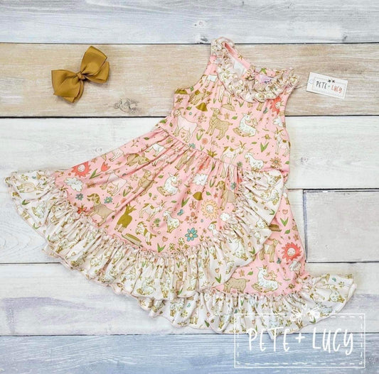 Pete and Lucy- Fun With Goats Dress