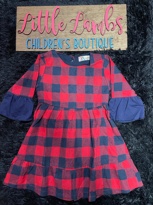 Blue Plaid outfit set