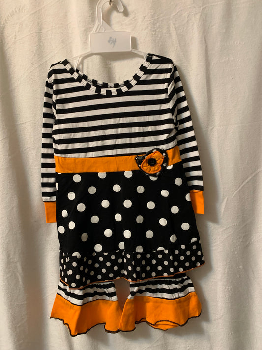 Stripes and Polka Dot 2 Piece Set