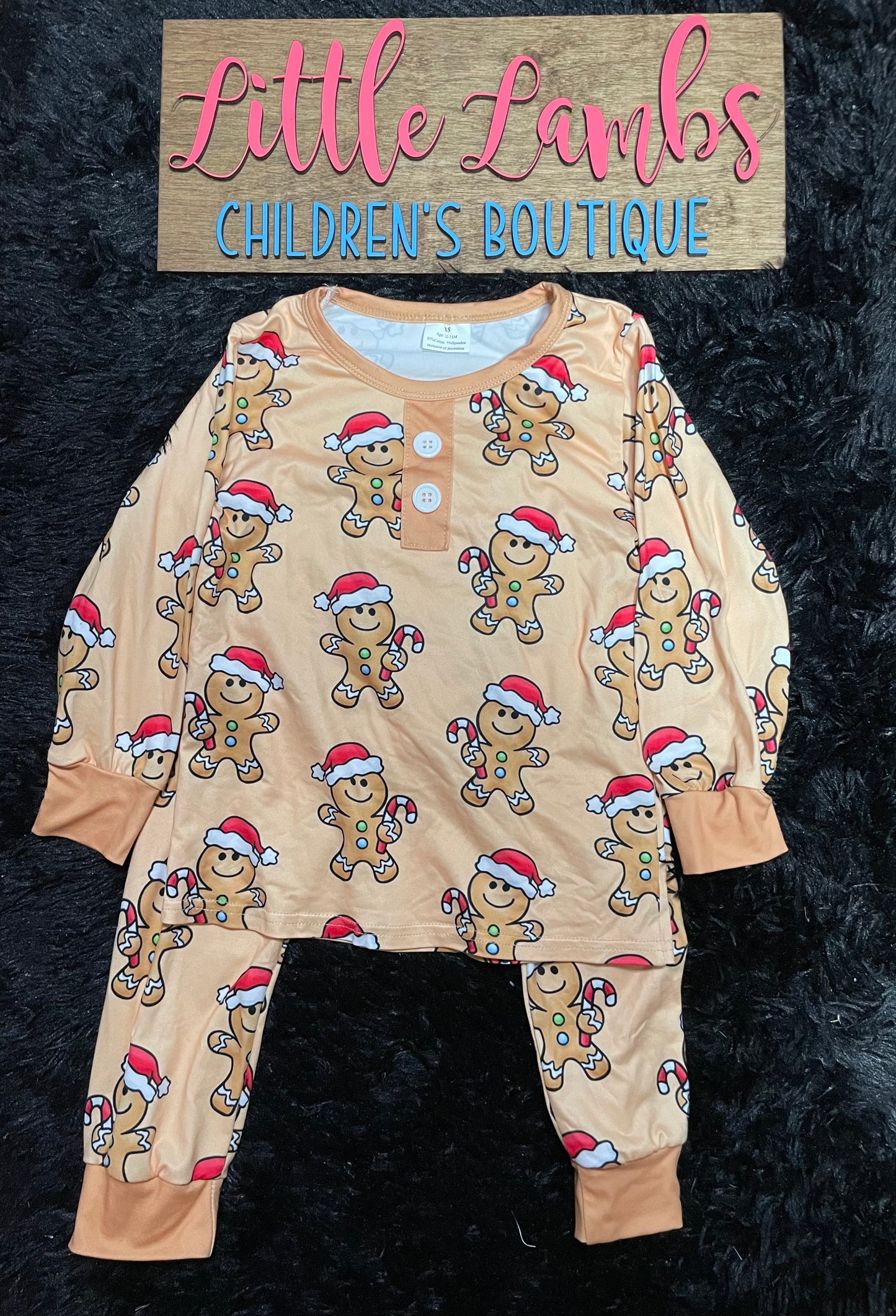 Gingerbread boys pajama Christmas