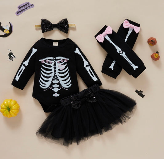 Girls skeleton Outfit