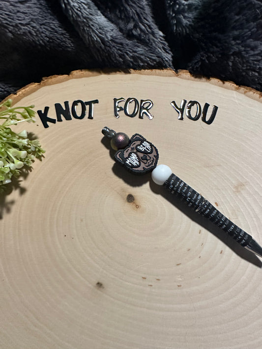 Beaded pens