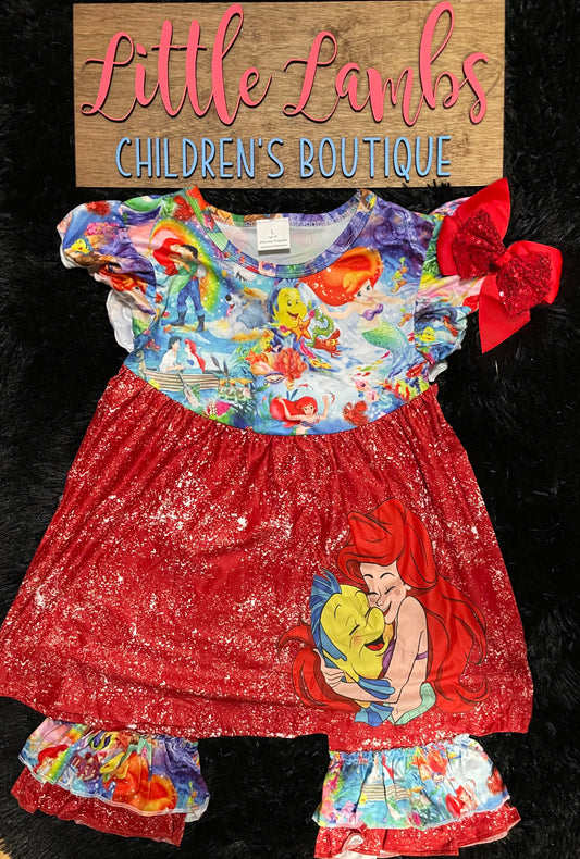 Ariel outfit set