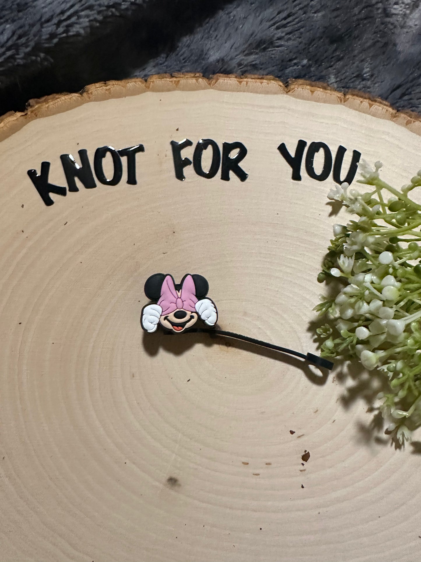 Silicone straw cover- Mouse and friends straw cover