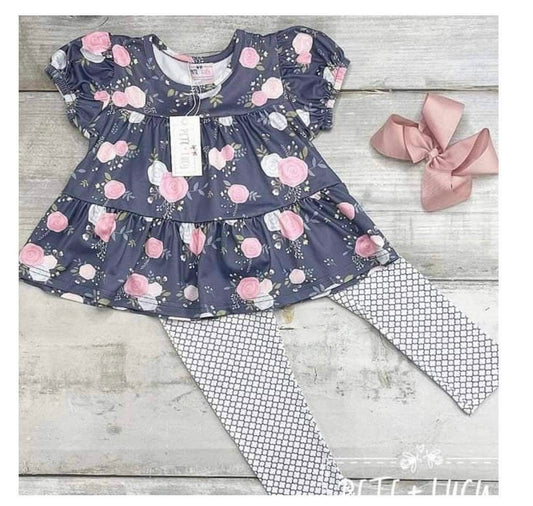 Pete and Lucy- Moody Floral Pants Set