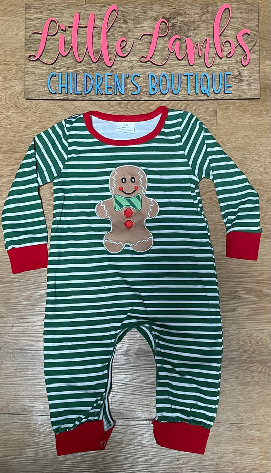 Boys Gingerbread Onesie