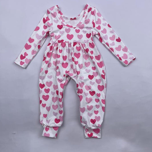 Multi color Heart Romper