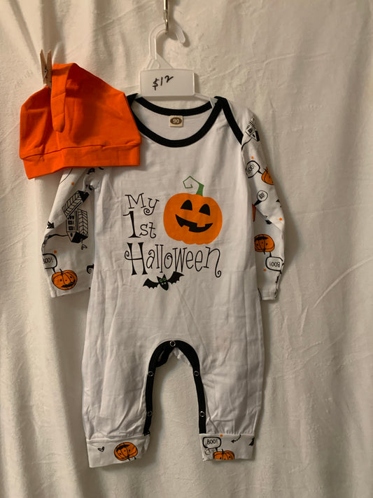 My First Halloween - White