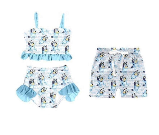 Bluey Boys Swim Trunks