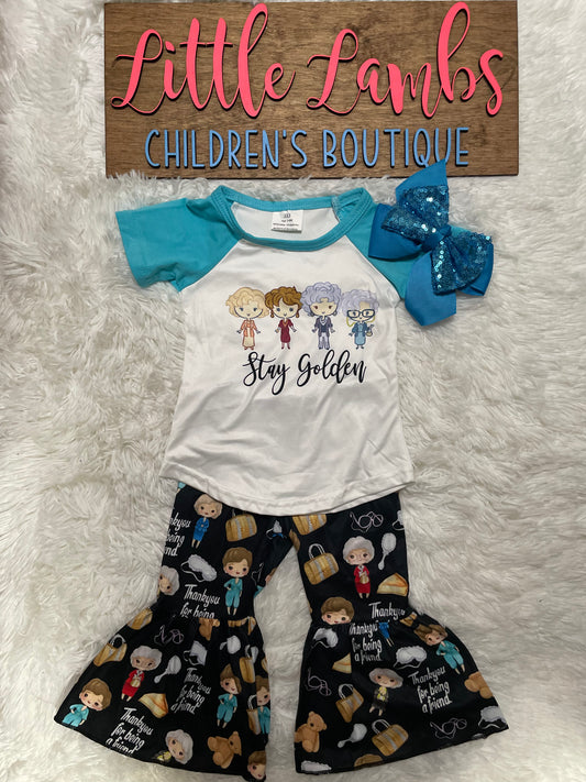 Stay Golden- Teal